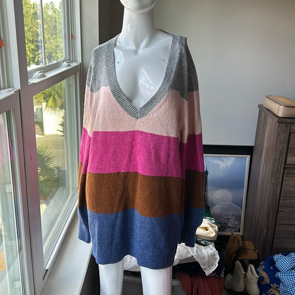 LANE BRYANT SWEATER SHIRT TOP SIZE 18/20 NWOT